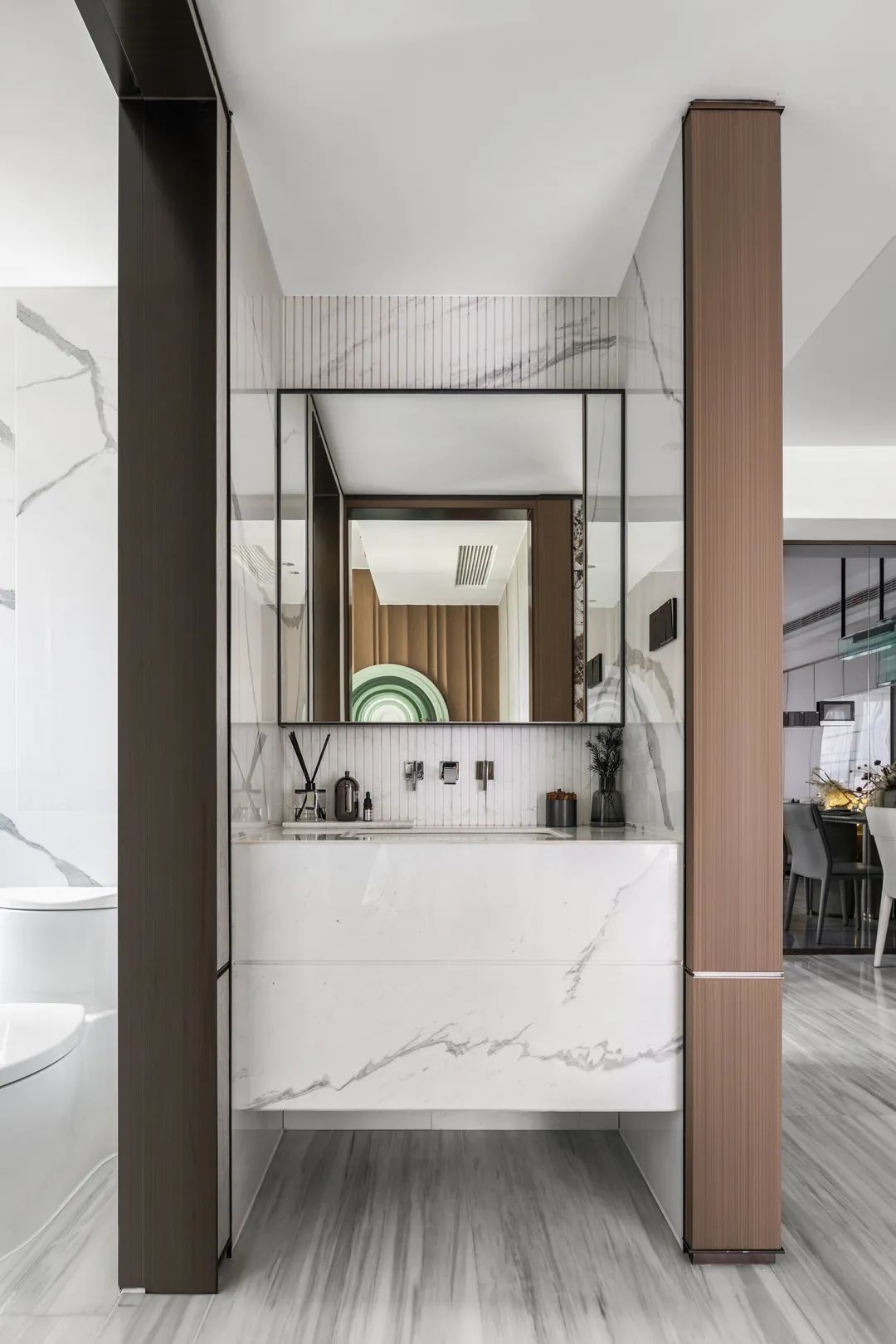 现代简约风格室内设计家装案例-卫生间 现代简约风格室内设计家装案例-卫生间