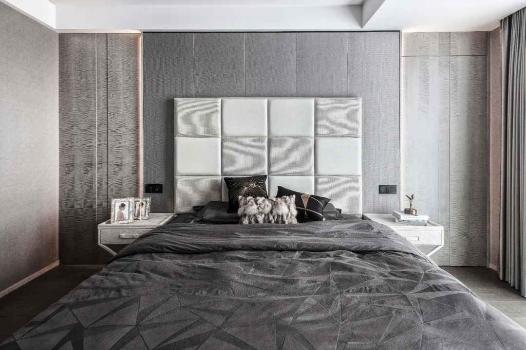 现代简约风格家装设计室内装修效果图-主卧 现代简约风格家装设计室内装修效果图-主卧