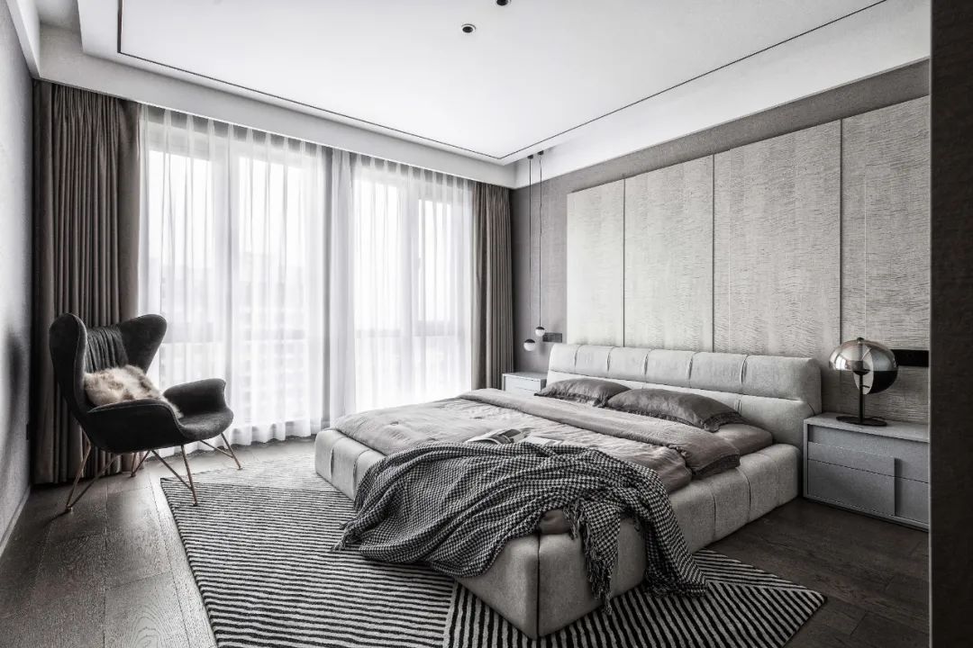 现代简约风格家装设计室内装修效果图-卧室 现代简约风格家装设计室内装修效果图-卧室