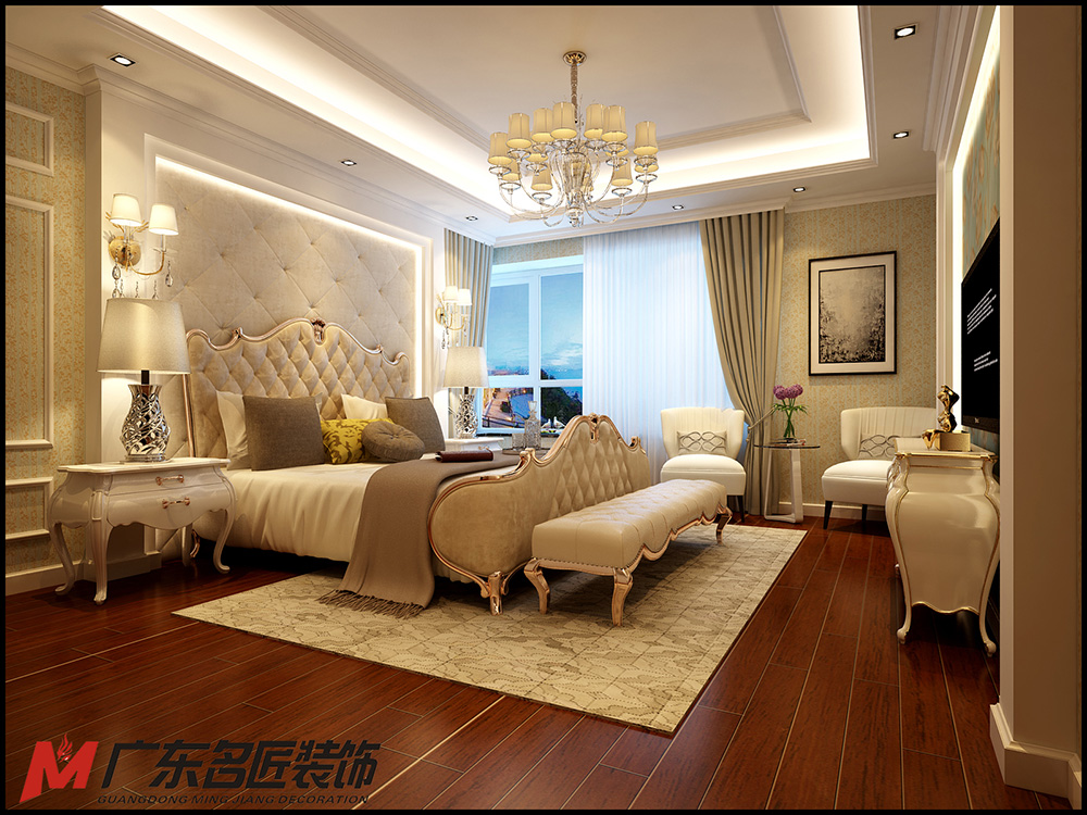 装修公司欧式风格室内装修效果图-卧室 装修公司欧式风格室内装修效果图-卧室