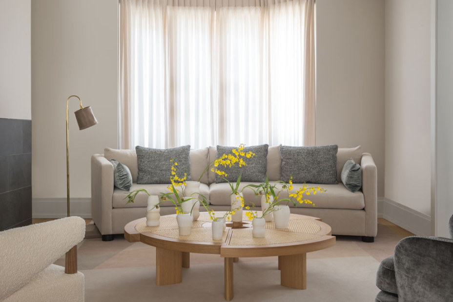 北欧简约原木风格室内家装案例效果图-客厅 北欧简约原木风格室内家装案例效果图-客厅