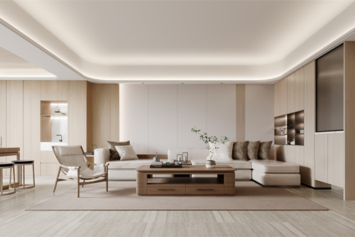 潮州101-200平米现代简约风格海博熙泰室内装修设计案例